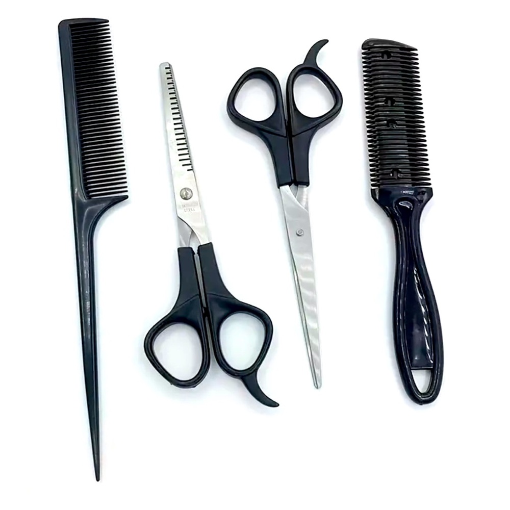 New -  4pcs Professional Hair Styling Tool Set - Salon-Quality Haircuts …